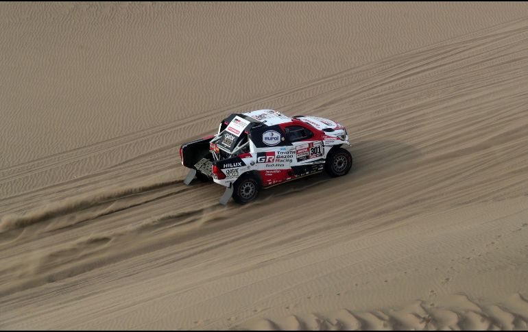 Al-Attiyah también se coronó en 2011 y 2015. EFE/E. Arias