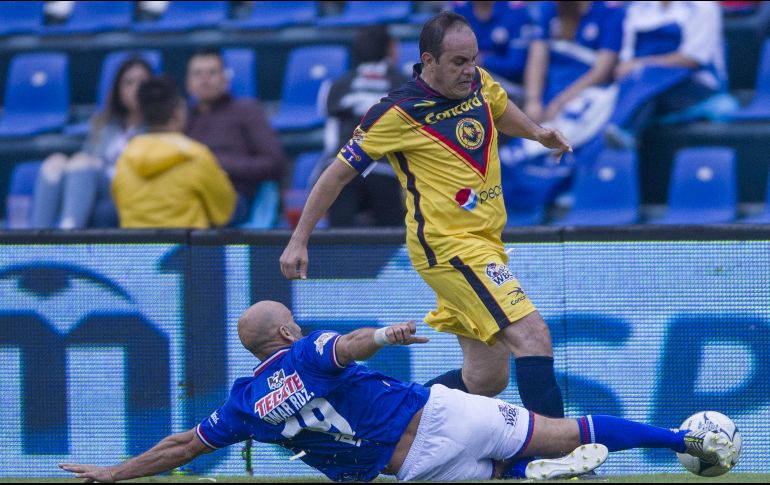 Con América, Blanco ganó un título de Liga y dos Campeón de Campeones. MEXSPORT/ARCHIVO