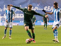 Los dos equipos se tomaron con calma gran parte de la primera mitad. Los goles llegaron a partir del 37'. TWITTER/@RealBetis