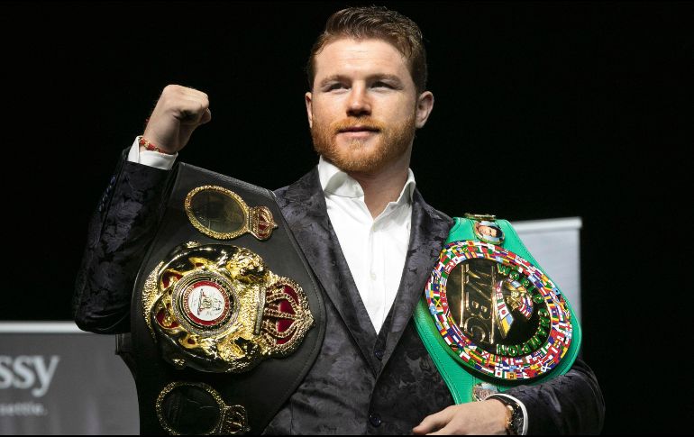 Se pondrán en disputa los dos cinturones medianos del mexicano y el de la Federación Internacional de Boxeo (FIB) perteneciente al rival. AP / ARCHIVO