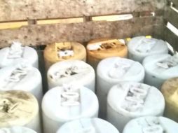 El presunto traficante de hidrocarburos, el vehículo y el hidrocarburo fueron puestos a disposición del Ministerio Público federal que inició la carpeta de investigación. TWITTER / @FGEChiapas