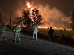 El Ejército mexicano activó el Plan DN-III para atender la contingencia. ESPECIAL