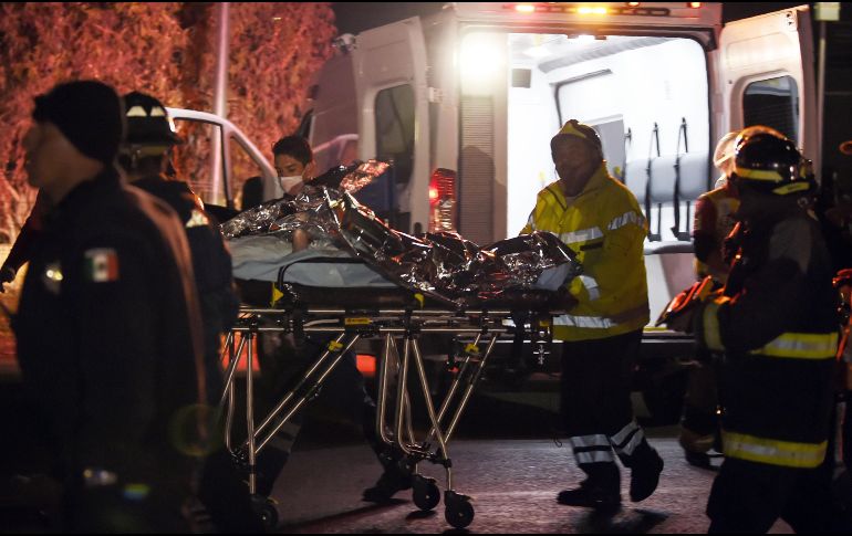 Los heridos fueron trasladados a varios hospitales no sólo de Hidalgo, sino de estados vecinos. AFP / A. Estrella