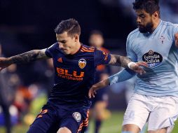 El Celta llegó a este cotejo con cuatro partidos consecutivos sin ganar. EFE/S. Sas