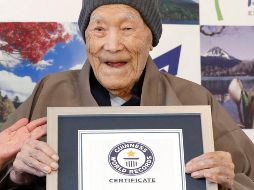 A Masazo Nonaka se le otorgó el record tras el fallecimiento del español Francisco Núñez Olivera. AP