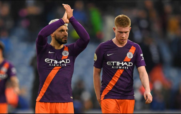 El cuadro citadino logró sus anotaciones por conducto del brasileño Danilo Da Silva, de Raheem Sterling y del alemán Leroy Sané. AFP / P. Ellis