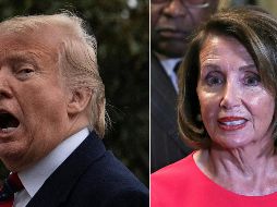 Trump llegó al extremo de pedirle a Pelosi que limpiara las calles de San Francisco, donde reside. AFP /