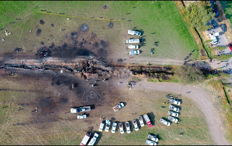 La explosión de una toma clandestina en Hidalgo ha dejado hasta al momento 79 muertos. AP / A. Triboulard