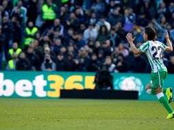 Lainez fue ovacionado de buena manera y en su primera intervención dejó un buen destello. TWITTER / @RealBetis