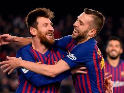 El argentino entró de cambio al 64' y resolvió el partido para los blaugrana. AFP/J. Lago