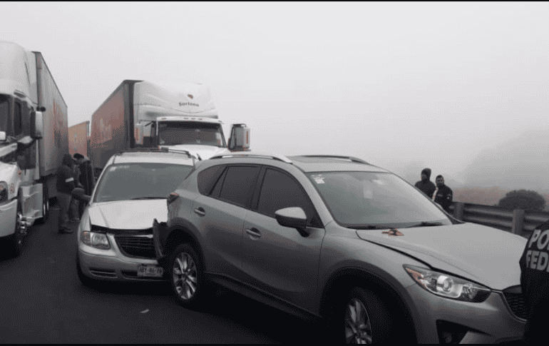 Las primeras investigaciones apuntan al mal tiempo como la principal causa del percance. TWITTER / @codigoveracruz