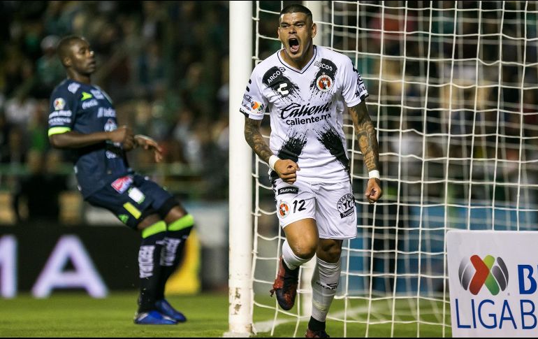 La anotación con la que el cuadro tijuanense terminó con su racha de dos juegos sin conocer el triunfo fue obra del argentino Gustavo Bou. MEXSPORT / Emiliano