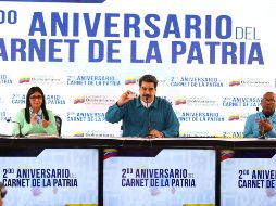 Durante su discurso, Maduro denunció que Washington 