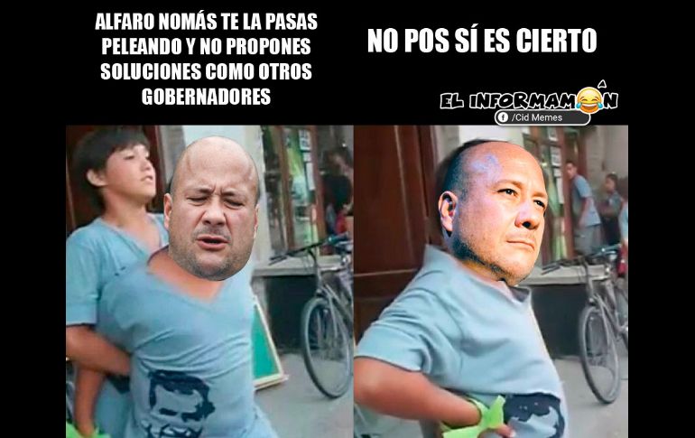 Los memes atizan los dimes y diretes entre Alfaro y López Obrador