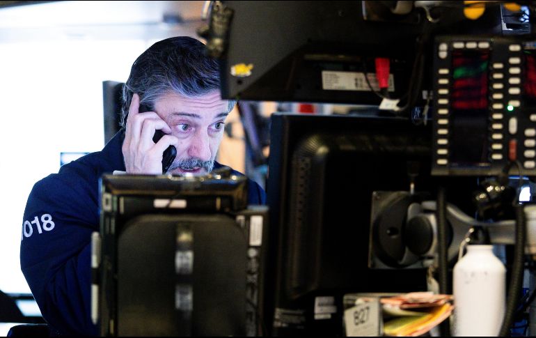 Fue un día de altibajos en el parqué neoyorquino, aunque al final hubo una recuperación. EFE/J. Lane