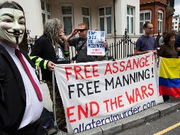 El pasado 17 de enero, WikiLeaks informó de que el Departamento de Justicia de EU interrogaría a seis miembros del personal de la legación ecuatoriana en Londres. AP/ ARCHIVO