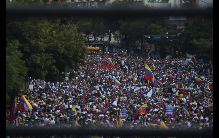 Los opositores escogieron este 23 de enero en recuerdo del 61 aniversario de la caída del régimen militar de Marcos Pérez Jiménez.