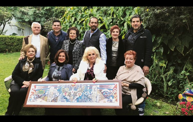 Comida ofrecida por la Güera Salas a Alejandro Loccoco