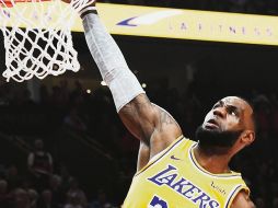 LeBron James no juega desde el pasado 25 de diciembre. AFP