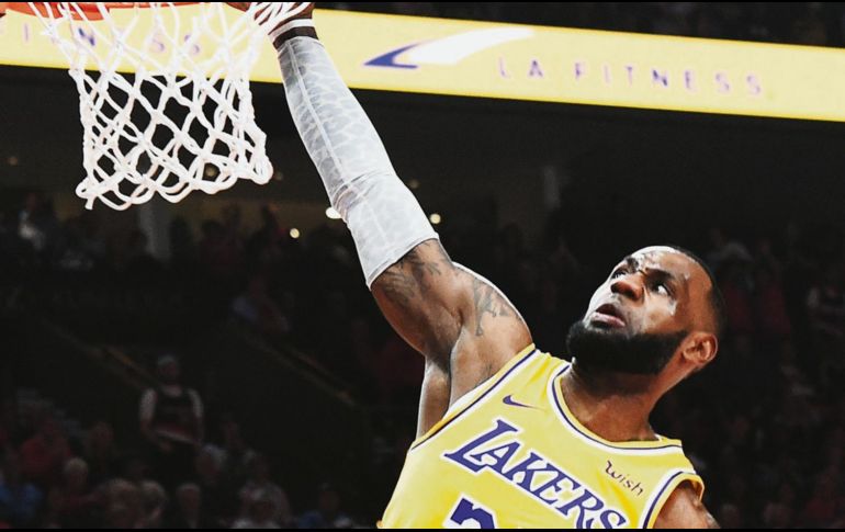 LeBron James no juega desde el pasado 25 de diciembre. AFP