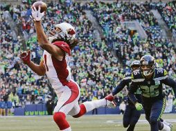 Larry Fitzgerald es uno de los íconos de los Cardinals de Arizona. AP