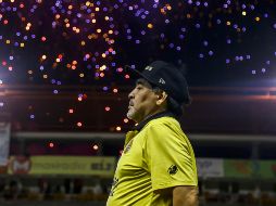 ''En Venezuela gobierna el pueblo'', dijo el ex futbolista en Instagram, del que también es conocido su apoyo a la dictadura cubana y a otros gobiernos de izquierda. AFP /