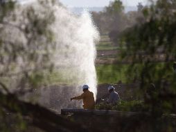 Tlaxcoapan es municipio vecino de Tlahuelilpan,  donde el fin de semana se registró la explosión de un ducto durante la fuga de combustible en una toma clandestina. EFE / ARCHIVO