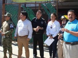 Al lugar acudieron elementos de la Policía Estatal y Municipal así como elementos de Protección Civil. ESPECIAL/