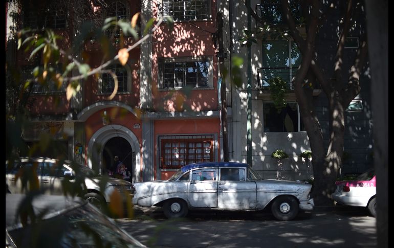 Una calle de la Colonia Roma. AFP/R. Arangua
