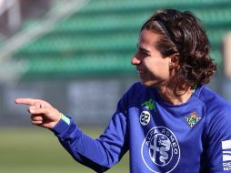 Lainez suma 19 minutos en dos partidos con el Betis, uno de Liga y otro de Copa. TWITTER/@RealBetis