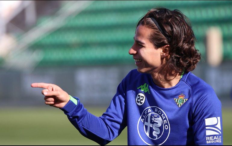 Lainez suma 19 minutos en dos partidos con el Betis, uno de Liga y otro de Copa. TWITTER/@RealBetis