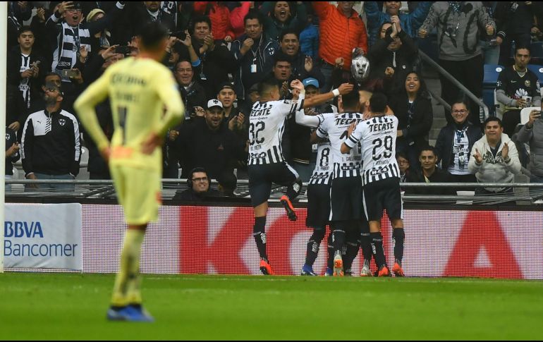 Rayados suma diez puntos en cuatro jornadas del Clausura 2019. EFE/M. Sierra