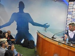 El estratega portugués perdió la calma durante la rueda de prensa posterior al juego. NTX/A. Guzmán