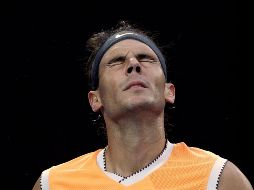 Rafael Nadal perdió en la final contra Novak Djokovic 6-3, 6-2 y 6-2. AP / Kin Cheung