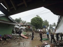 El nivel de agua alcanzó dos metros de altura, afectó a 188 poblaciones y provocó la evacuación de seis mil 757  residentes. AP / ARCHIVO