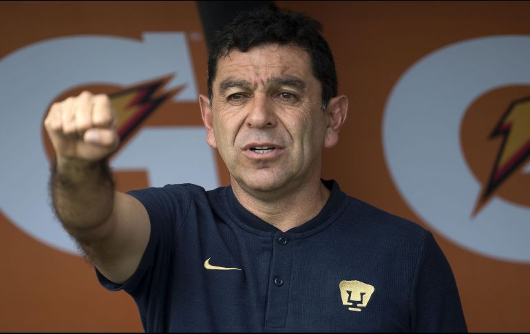 Patiño llevó a la UNAM a dos Liguillas consecutivas. En ambos casos cayó ante el América. MEXSPORT/ARCHIVO