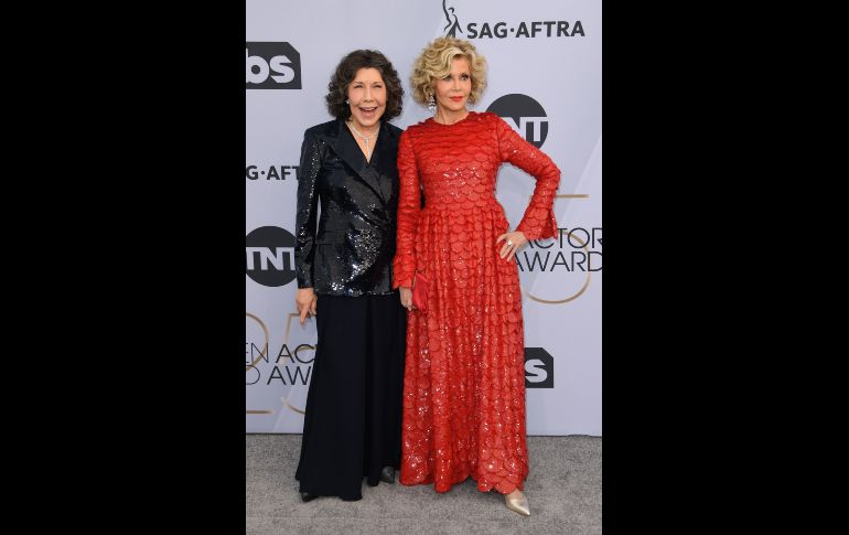 Lily Tomlin y Jane Fonda.