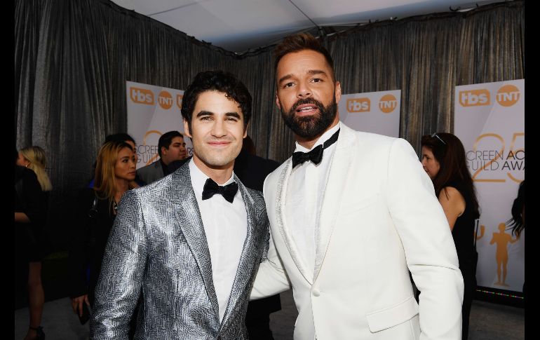 Darren Criss y Ricky Martin.