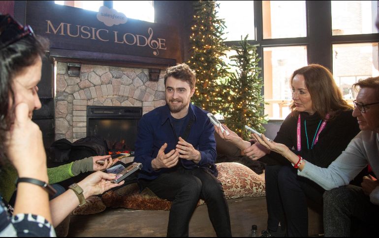 Radcliffe ofreció una entrevista durante el festival de cine en Sundance. AP / M. Mortensen