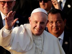 El Papa terminó este domingo con su gira por Panamá. EFE / R. Sura