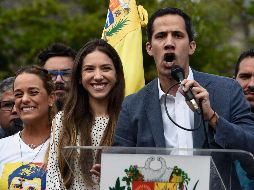 Trump reconoció esta semana como gobernante legítimo de Venezuela al jefe de la Asamblea Nacional, Juan Guaidó, quien se autoproclamó como presidente interino. AFP/F. Parra