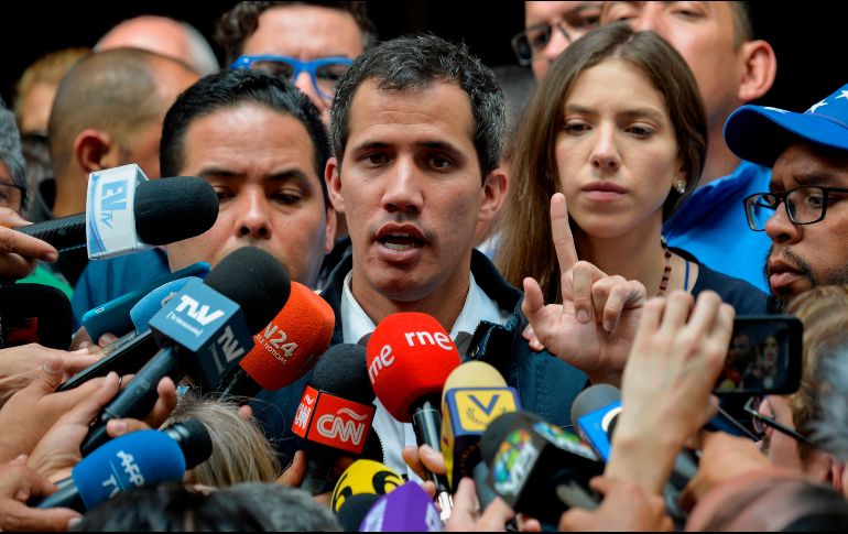 Guaidó descarta una mesa de negociaciones porque no cree que 