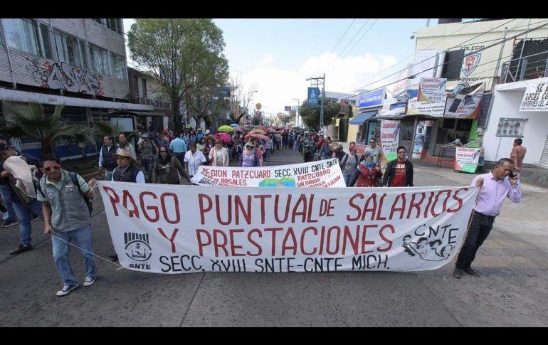 Señalan que los descuentos aplicados a los mil 300 maestros por faltar a sus aulas es del periodo del 7 al 14 de enero. EFE / ARCHIVO