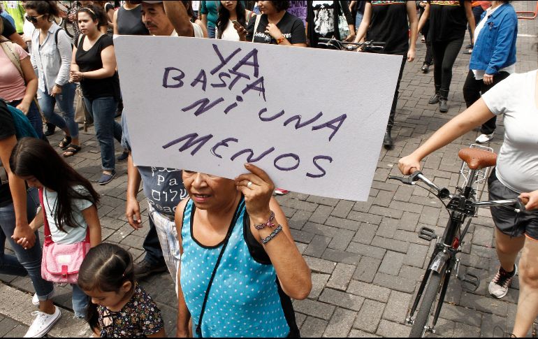 Las activistas refirieron que es bueno que más mujeres alcen la voz, pero que también significa que hay más violencia. EL INFORMADOR / ARCHIVO