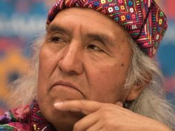 Ak'Abal rechazó el Premio Nacional Guatemalteco de Literatura Miguel Ángel Asturias en 2003. TWITTER / @FILGuadalajara