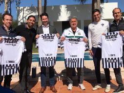 Martino observó la práctica que se desarrolló bajo las órdenes del técnico Diego Alonso. TWITTER/@Rayados