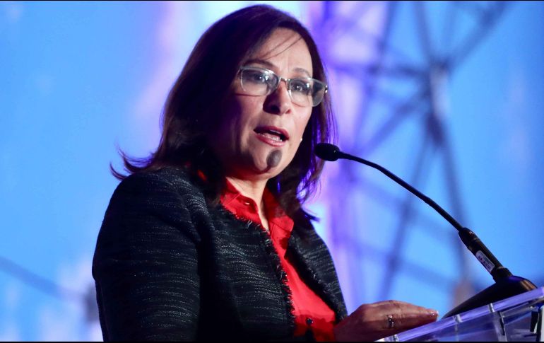 La titular de la Secretaría de Energía, Rocío Nahle. SUN/ARCHIVO