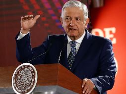En su conferencia de prensa matutina, López Obrador aseguró que la SCJN resolvió improcedente la devolución de impuestos a la compañía cervecera. NTX/A. Monroy