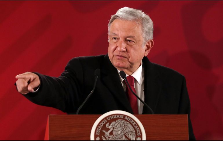 ''Se detuvo un poco porque está por resolverse lo de la reforma constitucional'', dijo el Mandatario en su conferencia de prensa matutina, en Palacio Nacional. NTX / A. Monroy