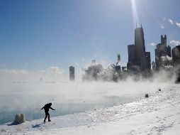 El lago Michigan en Chicago, Illinois. AFP/J. Lott